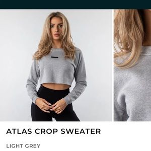Alphalete cropped sweater